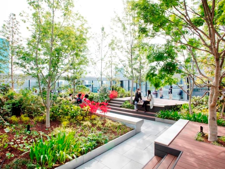 GINZA SIX ガ−デン 屋上庭園