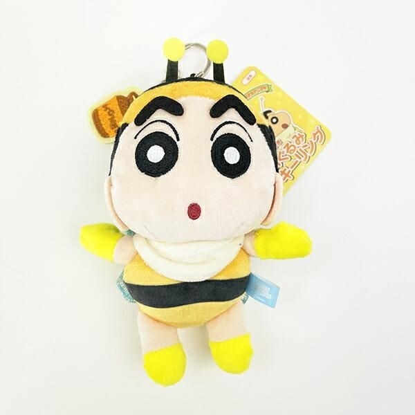 クレヨンしんちゃんの個性的なぬいぐるみキーリング