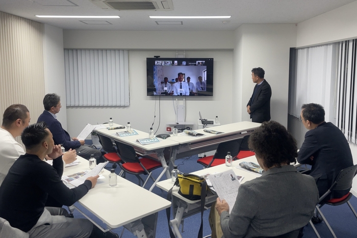 第二回WEB合同面接会の様子(1月23日開催)