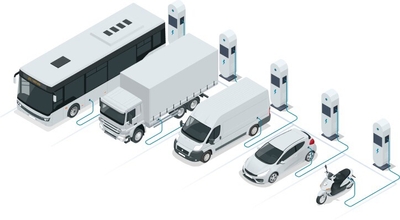 商用EVフリートの充電最適化を実現する「EVオートチャージ」(イメージ)