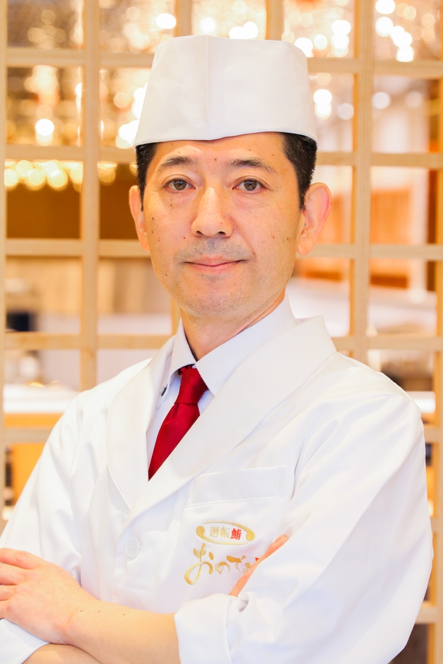 「廻転鮨 銀座おのでら本店」「立喰鮨 銀座おのでら本店」料理長・加井秀和