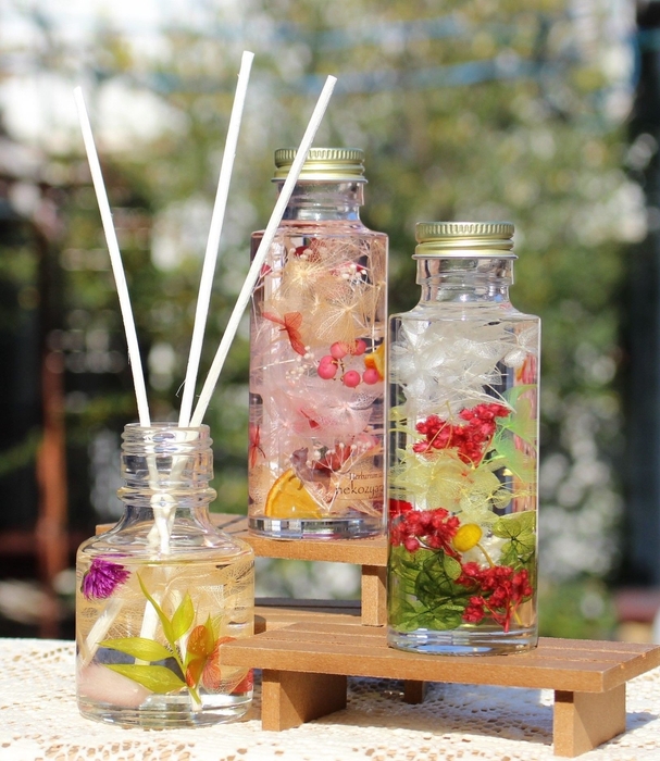 体験作品例:ハーバリウム