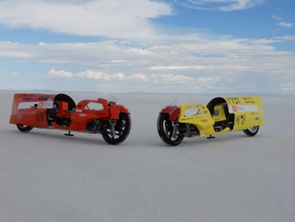 Super Minimum Challenge  2019ボンネビル モーターサイクル スピードトライアルズ  50cc＋過給機クラスで世界最高速度記録を更新！ 2019 50cc Bonneville World Record Challenge