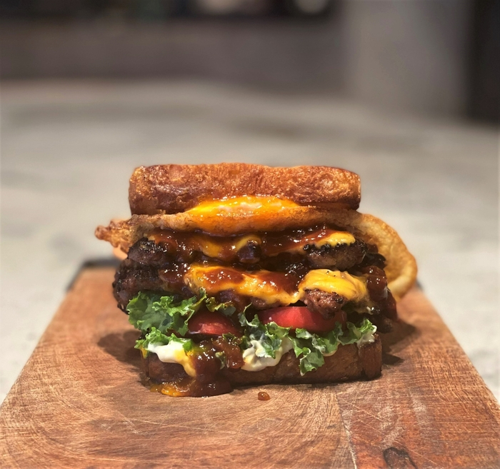 秋の新作!お月見バーガー