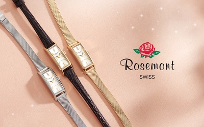 スイス製腕時計 Rosemont(ロゼモン) 70周年記念モデルが登場！ 伊勢丹新宿店など全国の取扱店で9/9より販売開始