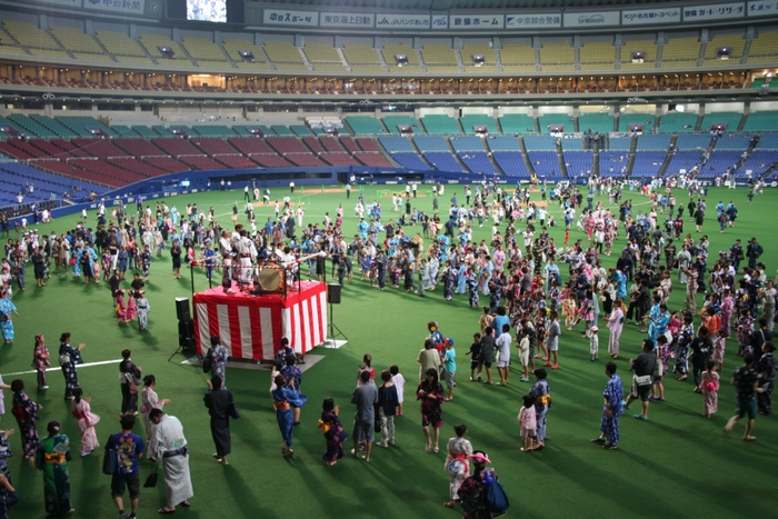 中日ドラゴンズで竜陣祭の様子