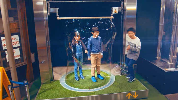 ワークス:でっかいしゃぼん玉