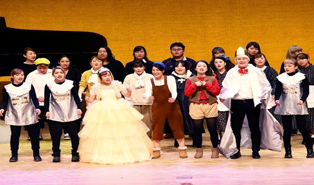 昨年度の発表の様子（保育科）