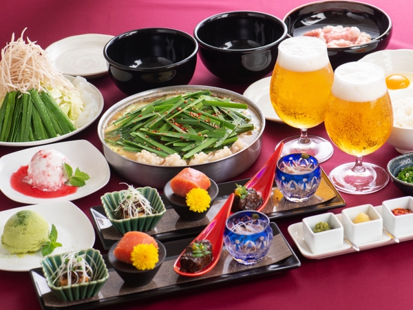 赤坂店プレミアムコース1人前4,400円(税込)※写真は2人前です