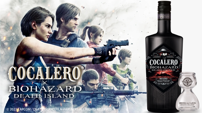 『バイオハザード:デスアイランド』×『コカレロ・ネグロ』 数量限定コラボレーションボトル販売開始