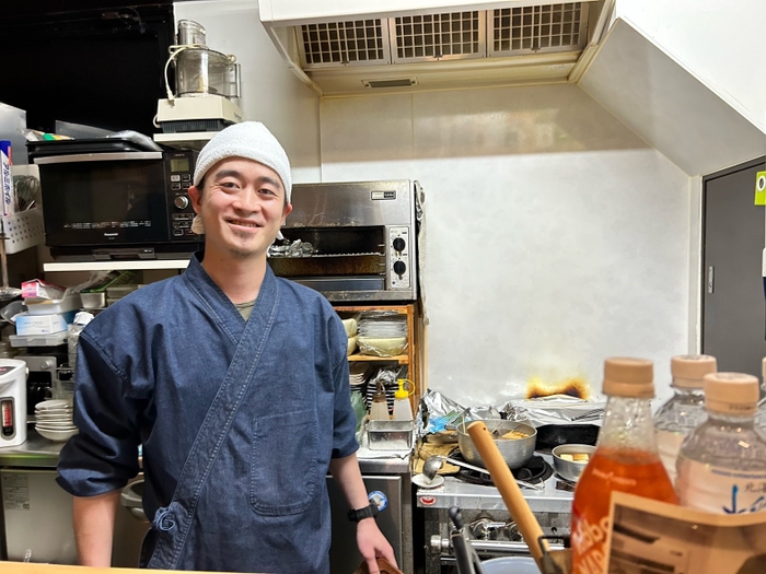 店主の和田さん　