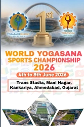 世界初開催「第1回 World Yogasana Sport Championship」へ
日本代表団21名が出場決定