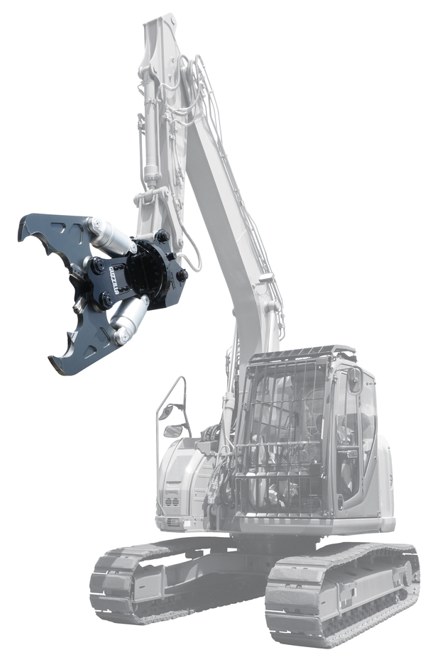 解体用大割圧砕機 ガジラ大割機D