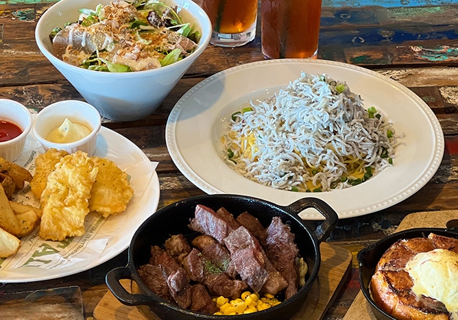 カフェ&ダイニング ヘミングウェイのお食事