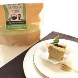 【MATCHA PURE アレンジレシピ ＃３】プロテインシフォンケーキ