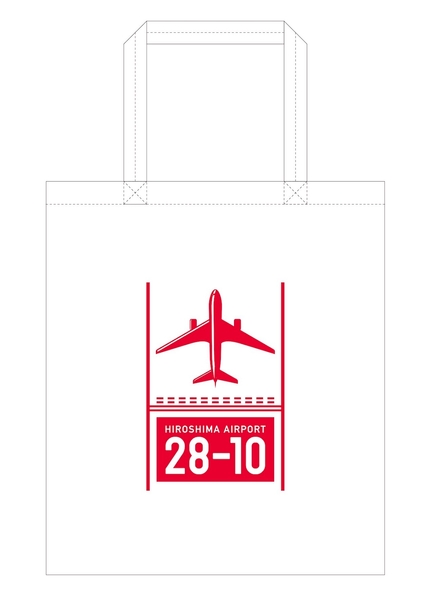 オリジナル折りたたみ ショッピングバッグ