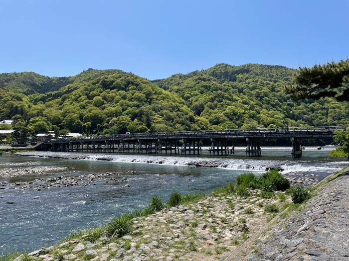 嵐山の渡月橋