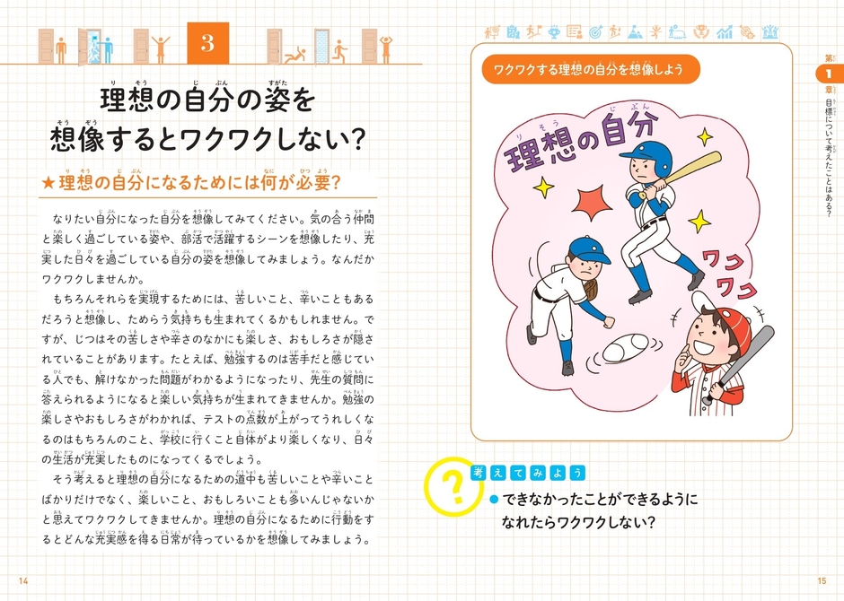 理想の自分の姿を想像するとワクワクしない?