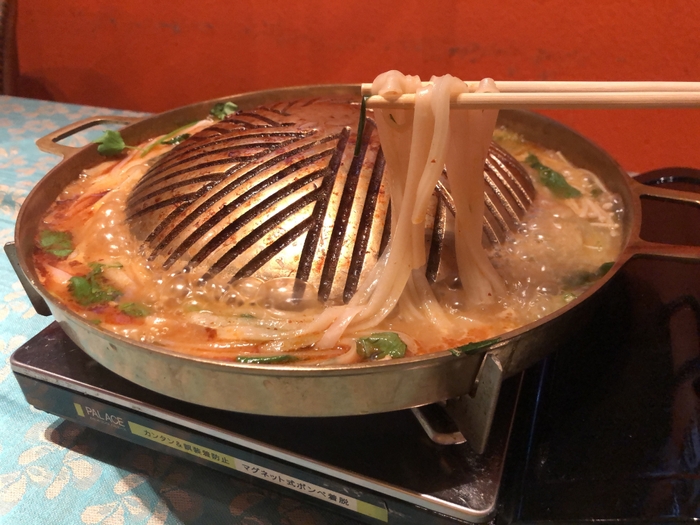 〆のトムヤムラーメン