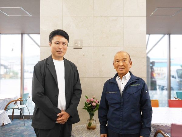 左:株式会社アセント代表 多田氏 右:岡崎氏