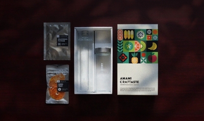 「AMAMI CRAFTASTE」夕暮れたんかん 1セット/価格:5,000円(税込)