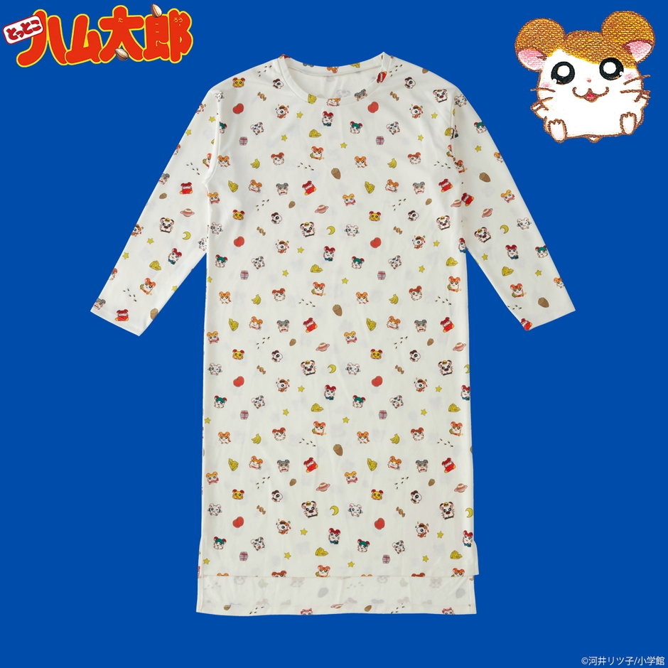 とっとこハム太郎 ハムちゃんずのワンピース(白 1)