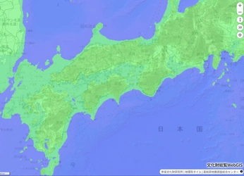 [文化財総覧WebGIS]時代別海面レイヤー（試験版）等の機能公開