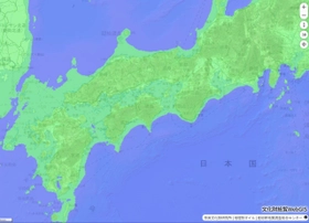 [文化財総覧WebGIS]時代別海面レイヤー（試験版）等の機能公開