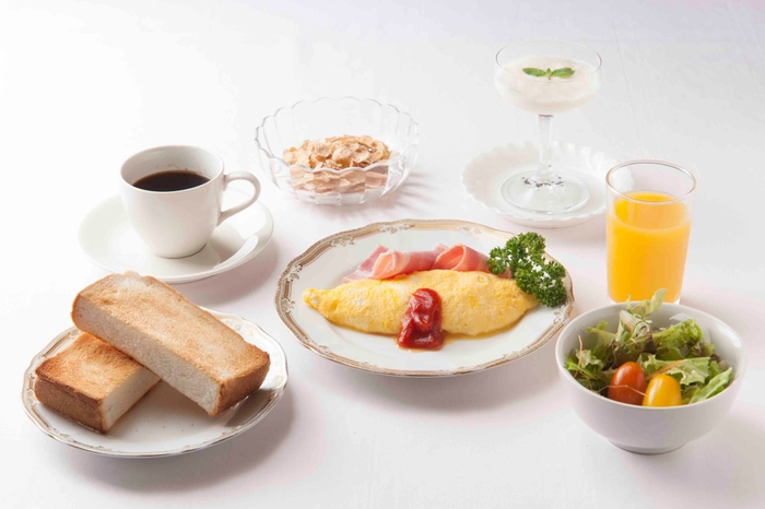 朝食は洋食・和食からお選びください