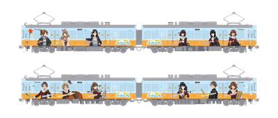 ラッピング電車（イメージ）