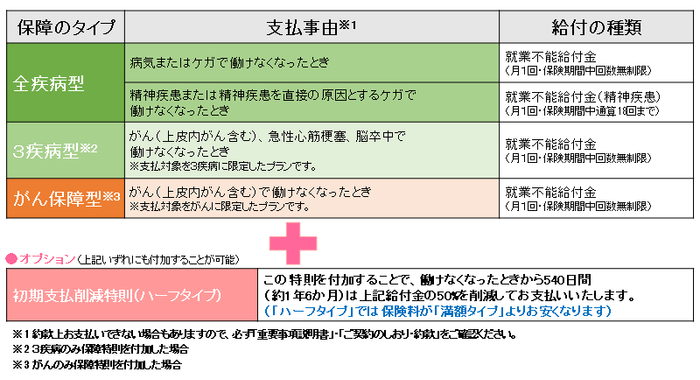 保障内容