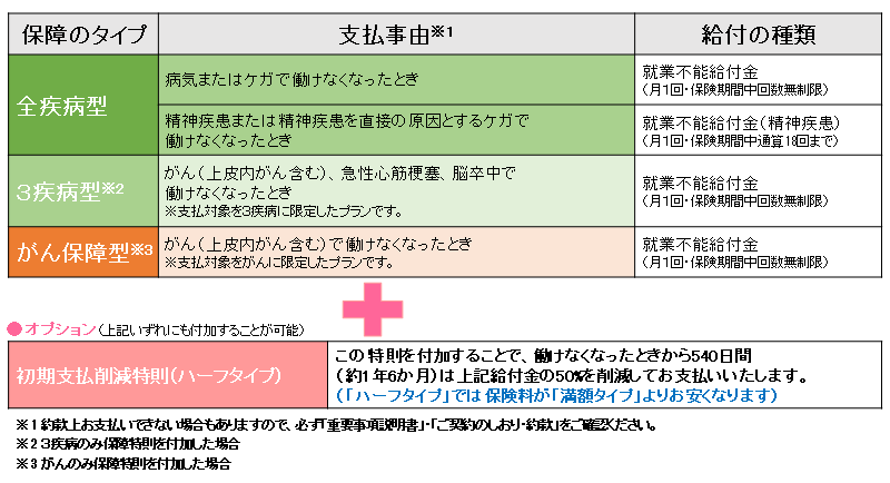 保障内容