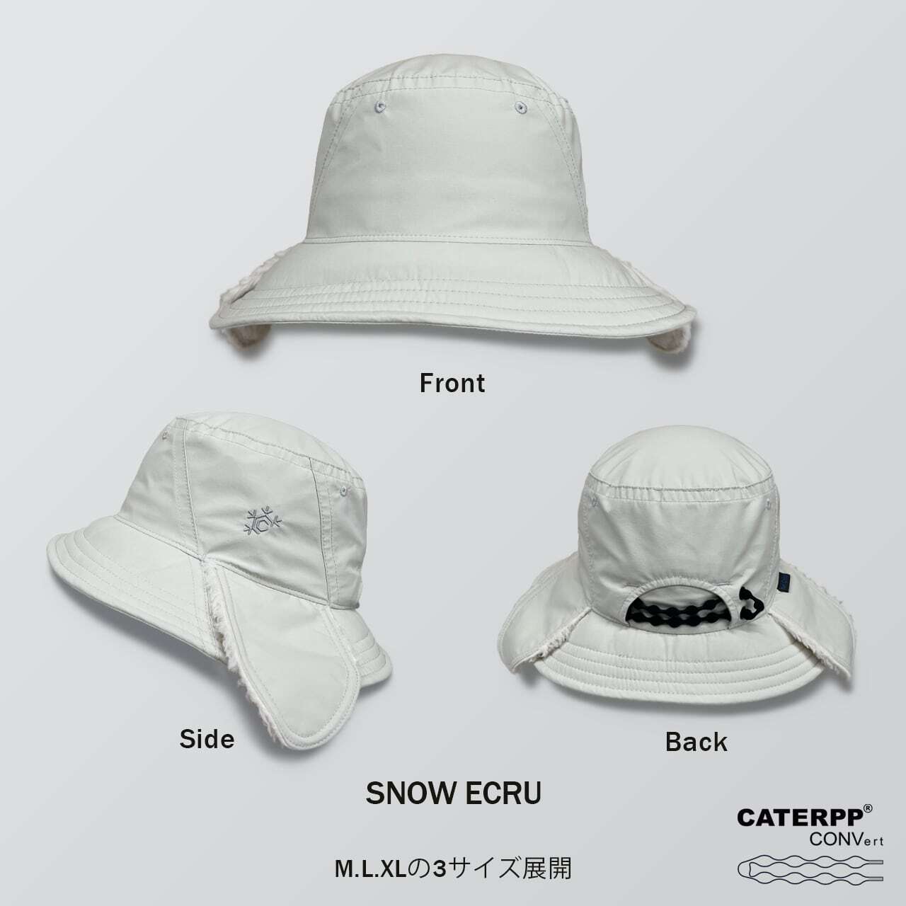 スノーエクリュ/ブラック