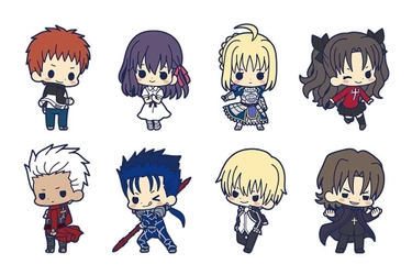 劇場版「Fate/stay night[Heaven's Feel]より、 キュートにデフォルメされたキャラクターたちのラバーストラップが登場！