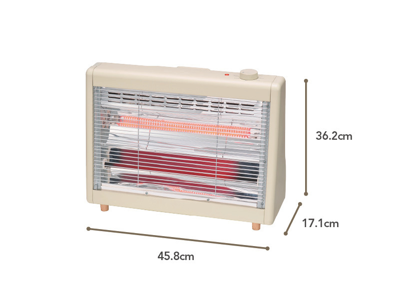 横45.8センチで足元をワイドにカバー