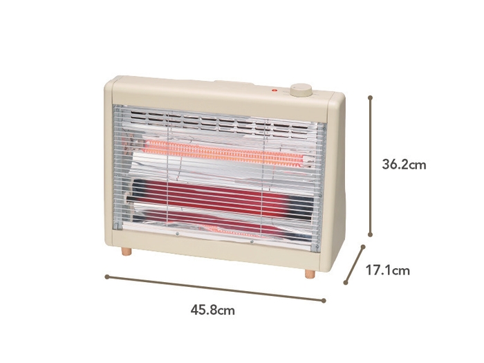 横45.8センチで足元をワイドにカバー