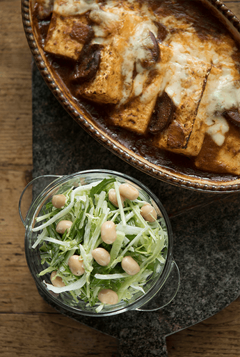 焼き豆腐のカレードリア風+コールスロー風サラダ