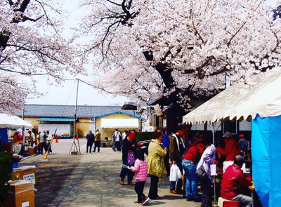 春のイベント風景
