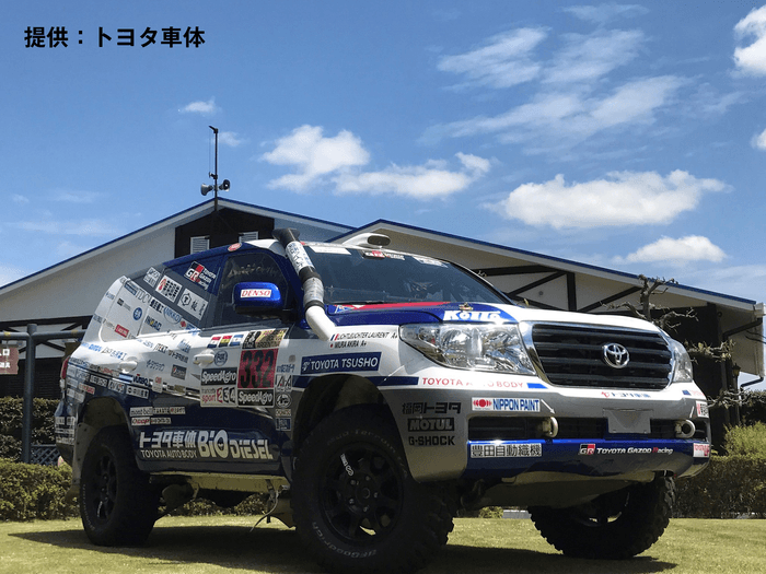 トヨタ ランドクルーザー200(ダカールラリー2017参戦車両仕様) 【所蔵：トヨタ車体株式会社】