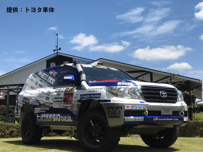 トヨタ ランドクルーザー200(ダカールラリー2017参戦車両仕様) 【所蔵:トヨタ車体株式会社】