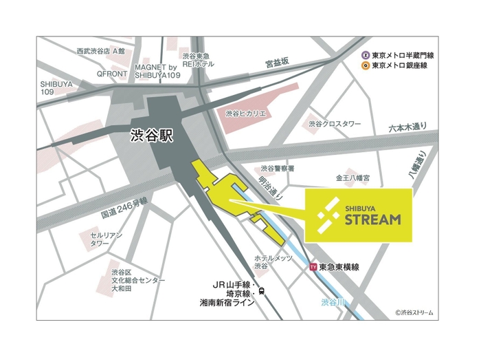 渋谷ストリーム MAP