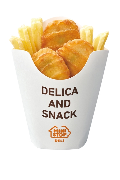 バジル香るチーズチキン＆チップス　イメージ画像