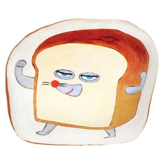 パンどろぼうのユニークなもちもちクッション