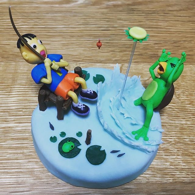 A賞:カッパの皿が釣れたっ!! (ましふみさん)