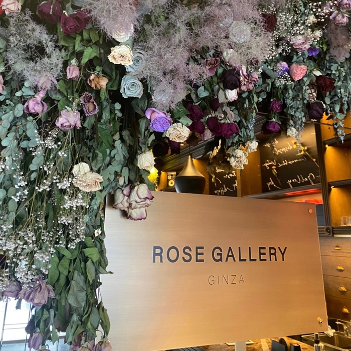 【 re:ROSE  GINZA7 】店内看板