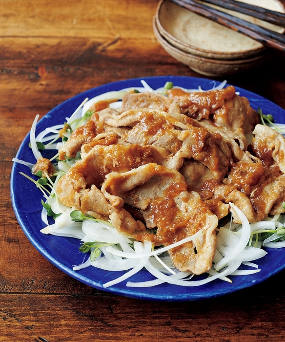 豚もものひらひらしょうが焼き