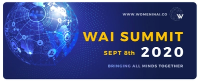 AI女子の世界会員組織Women in AI グローバルWAIサミットを9月8日にオンライン開催