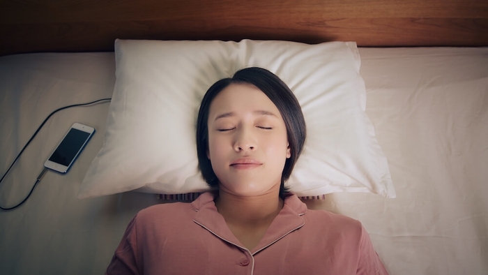 ピロースピーカーの使用イメージ