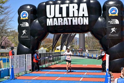 100km女子優勝 冨井選手