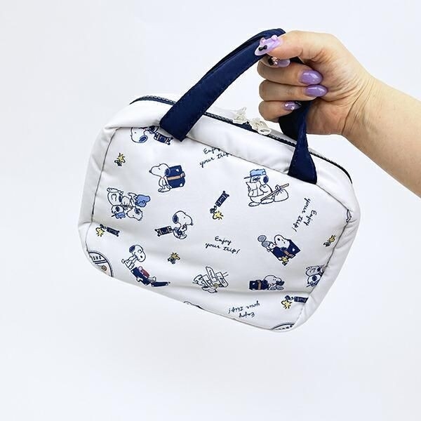 スヌーピートラベルポーチ